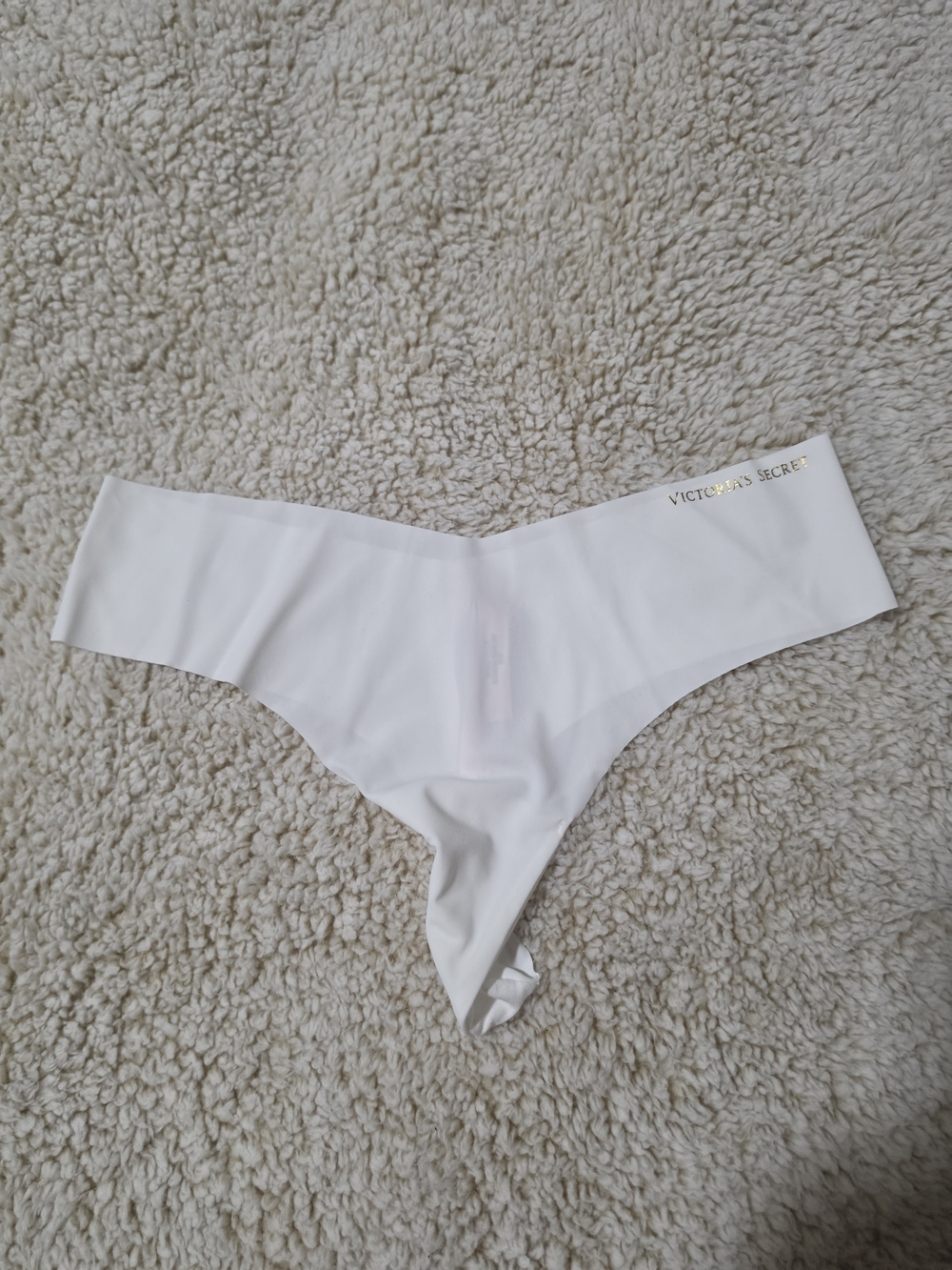 Victoria's Secret White Seamless Thong